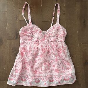 Hollister Pink babydoll top